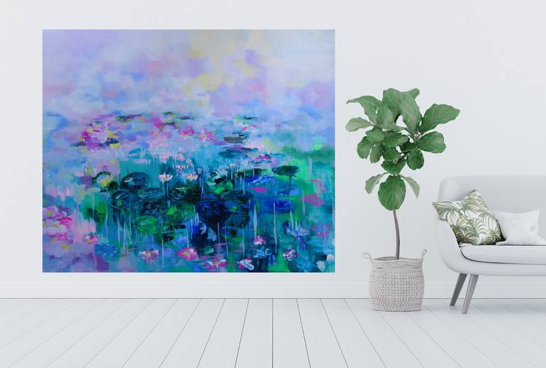 Original Impressionism Botanic Painting by Lesley Blackburn