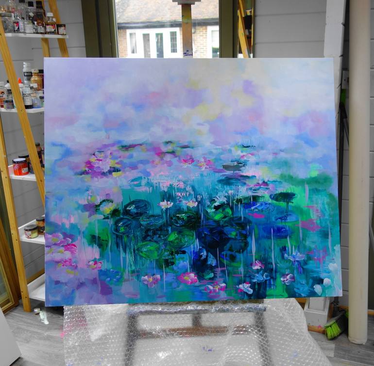 Original Impressionism Botanic Painting by Lesley Blackburn