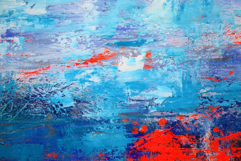 Original Abstract Painting by Lesley Blackburn