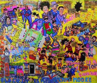 Print of Pop Art Cartoon Paintings by Lesley Blackburn