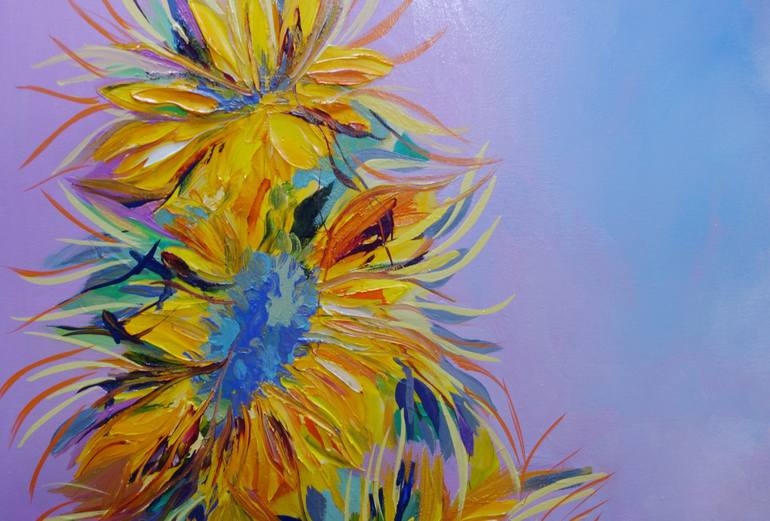 Original Floral Painting by Lesley Blackburn