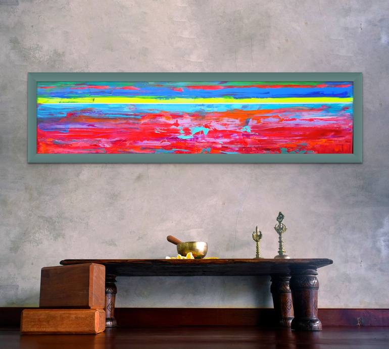 Original Abstract Painting by Lesley Blackburn