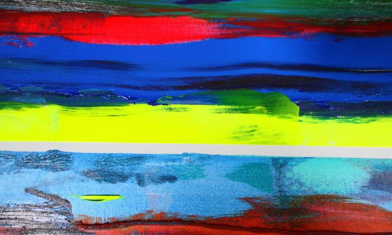 Original Abstract Painting by Lesley Blackburn