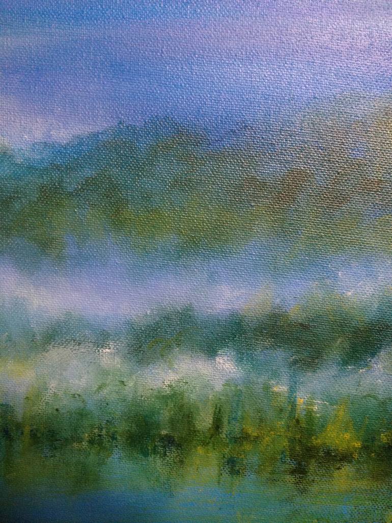 Original Impressionism Nature Painting by Kavita Muthanna