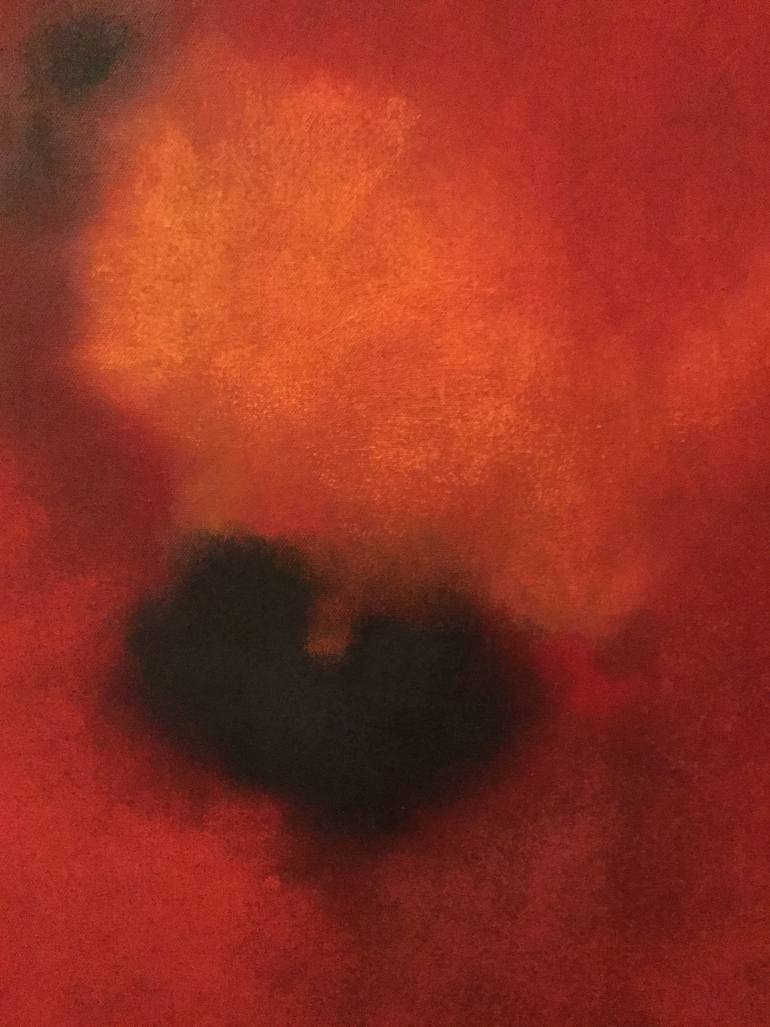 Original Abstract Expressionism Abstract Painting by Kerstin Paillard