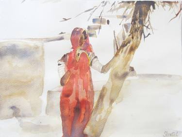 Print of Folk Rural life Paintings by Sheetal Durve