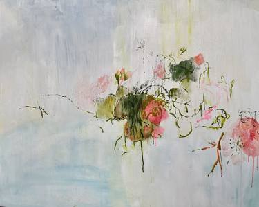 Original Abstract Expressionism Botanic Paintings by Marie-Claude Lord