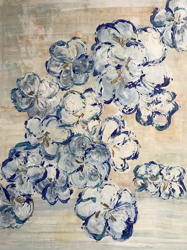 Print of Floral Paintings by Marcela Iriarte