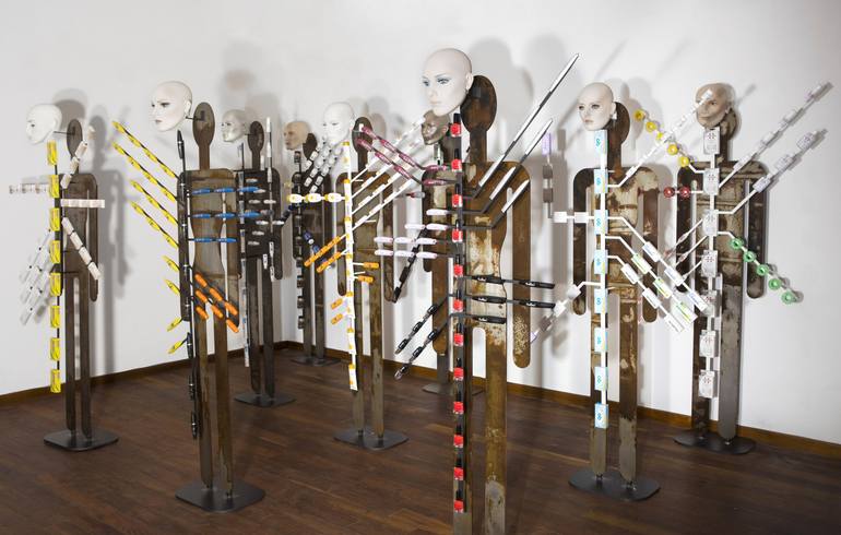Original Conceptual Body Sculpture by Pier Paolo Bandini