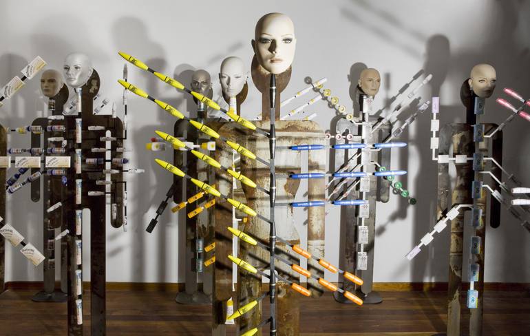 Original Conceptual Body Sculpture by Pier Paolo Bandini