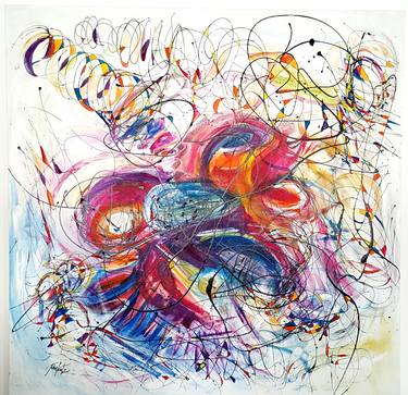 Original Abstract Painting by June Katz
