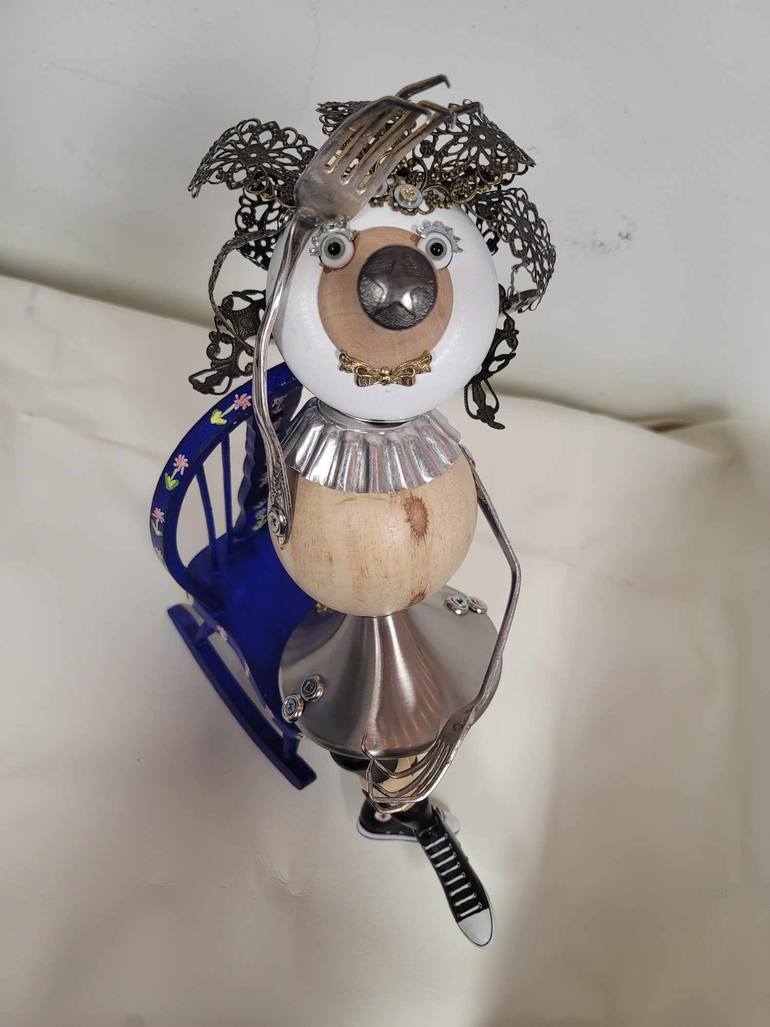 Original Surrealism People Sculpture by Shannon Eis
