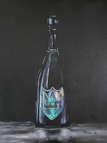 Original Art Deco Food & Drink Paintings by Helen She