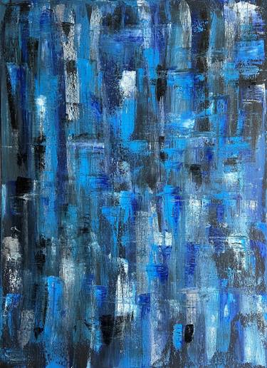 Original Art Deco Abstract Paintings by Helen She