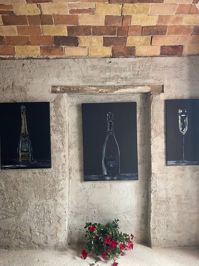 Original Art Deco Food & Drink Painting by Helen She