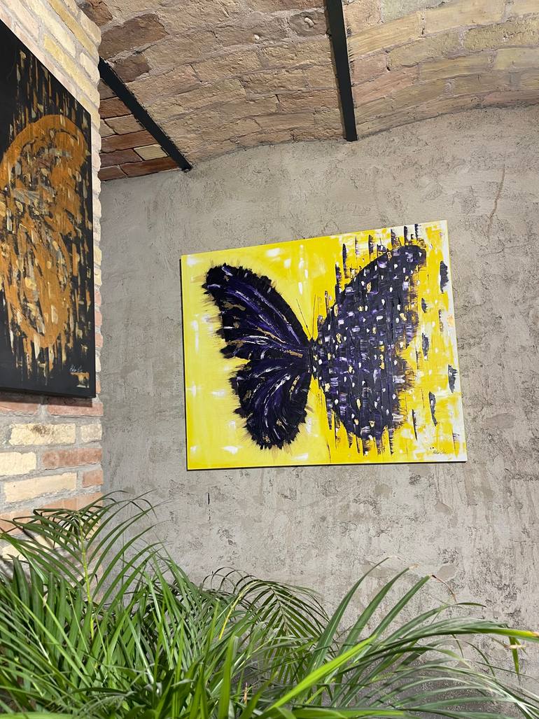 Original Abstract Animal Painting by Helen She