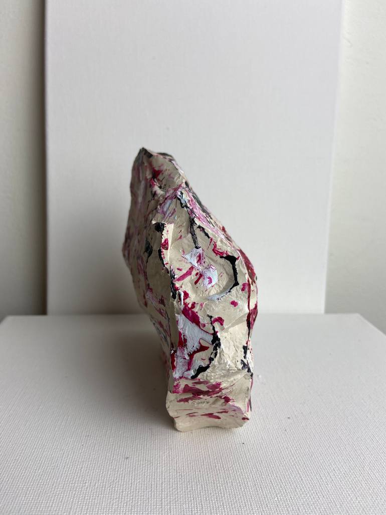 Original Art Deco Abstract Sculpture by Helen She