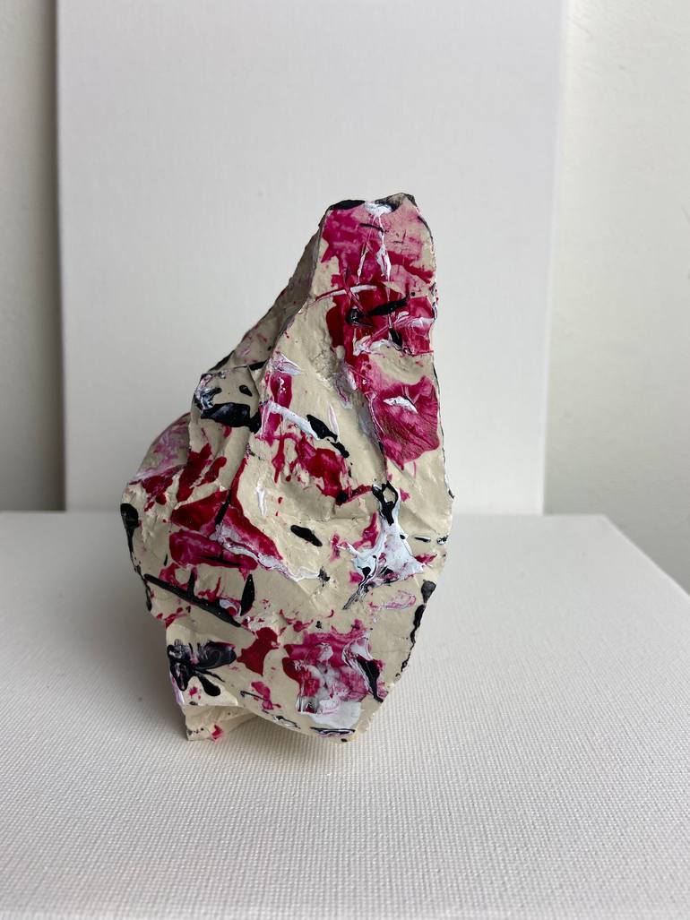 Original Art Deco Abstract Sculpture by Helen She