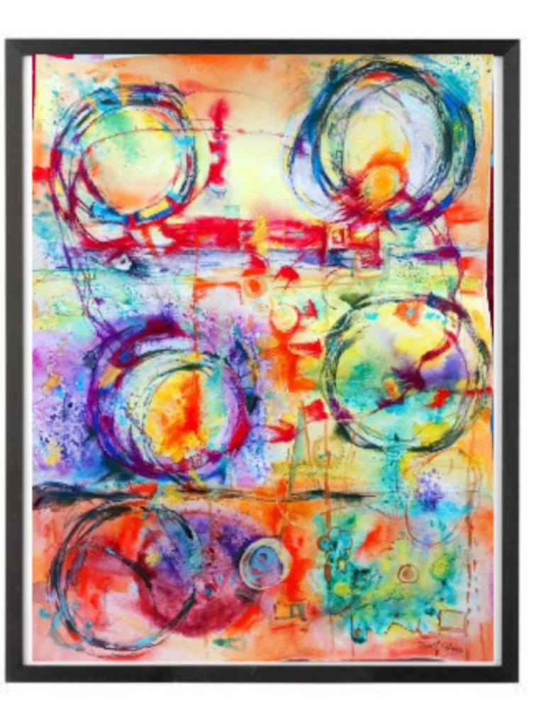 Original Contemporary Abstract Painting by Daniela Vasileva