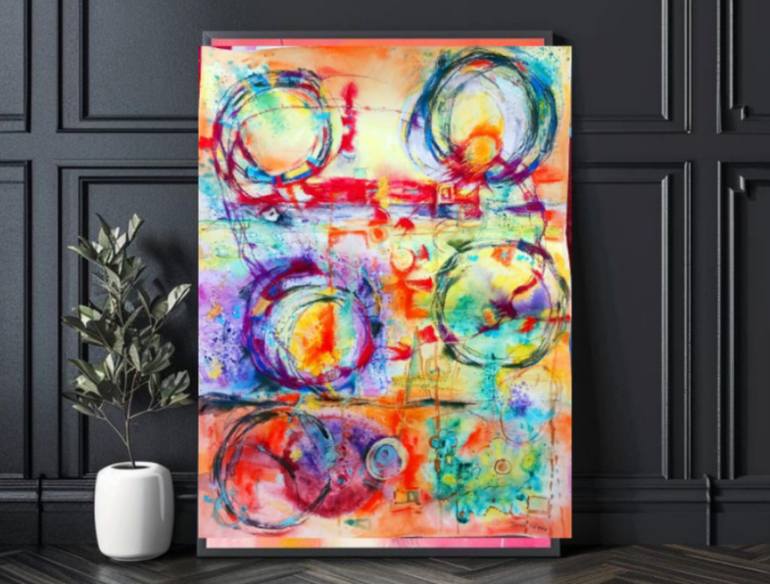 Original Contemporary Abstract Painting by Daniela Vasileva