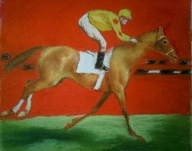 Print of Figurative Horse Paintings by Daniela Vasileva