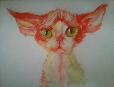 Print of Cats Paintings by Daniela Vasileva