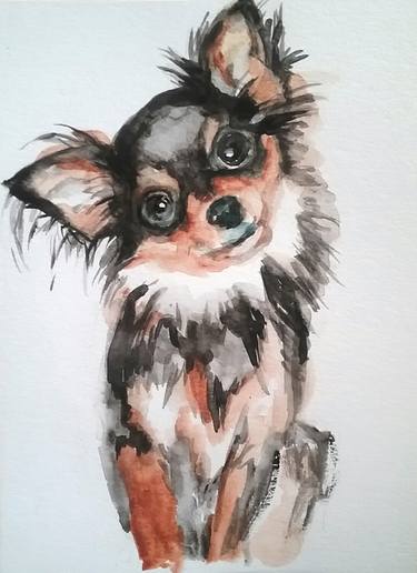 Original Dogs Paintings by Daniela Vasileva