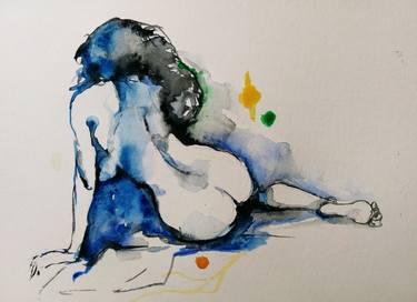 Print of Abstract Expressionism Erotic Paintings by Daniela Vasileva
