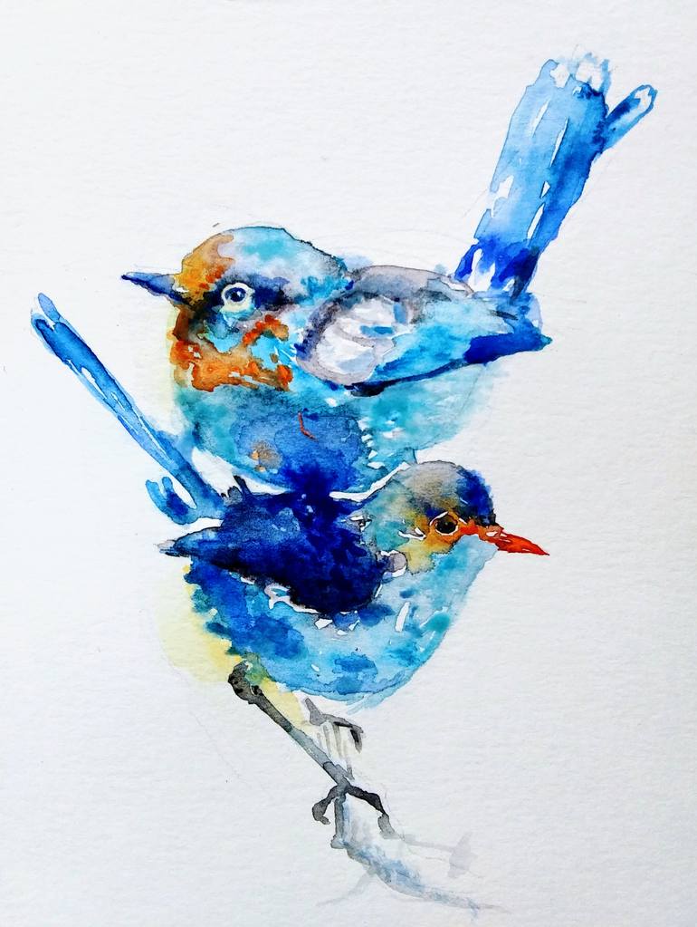 Original Expressionism Nature Painting by Daniela Vasileva
