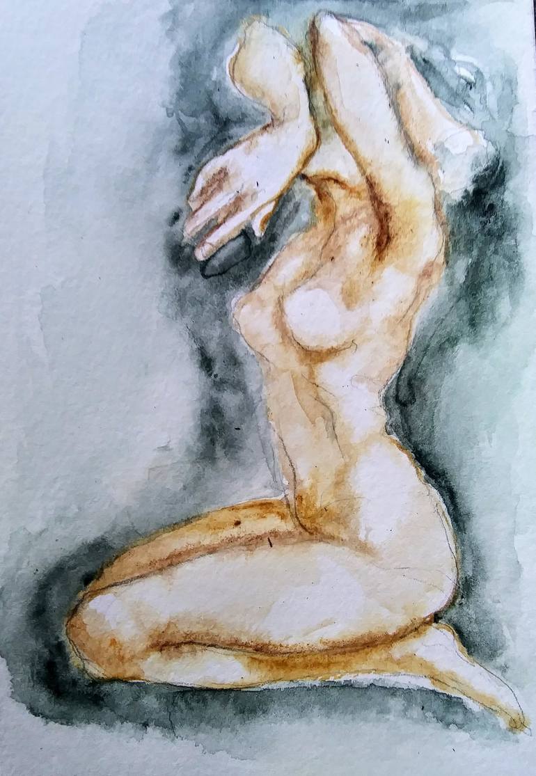 Original Erotic Painting by Daniela Vasileva