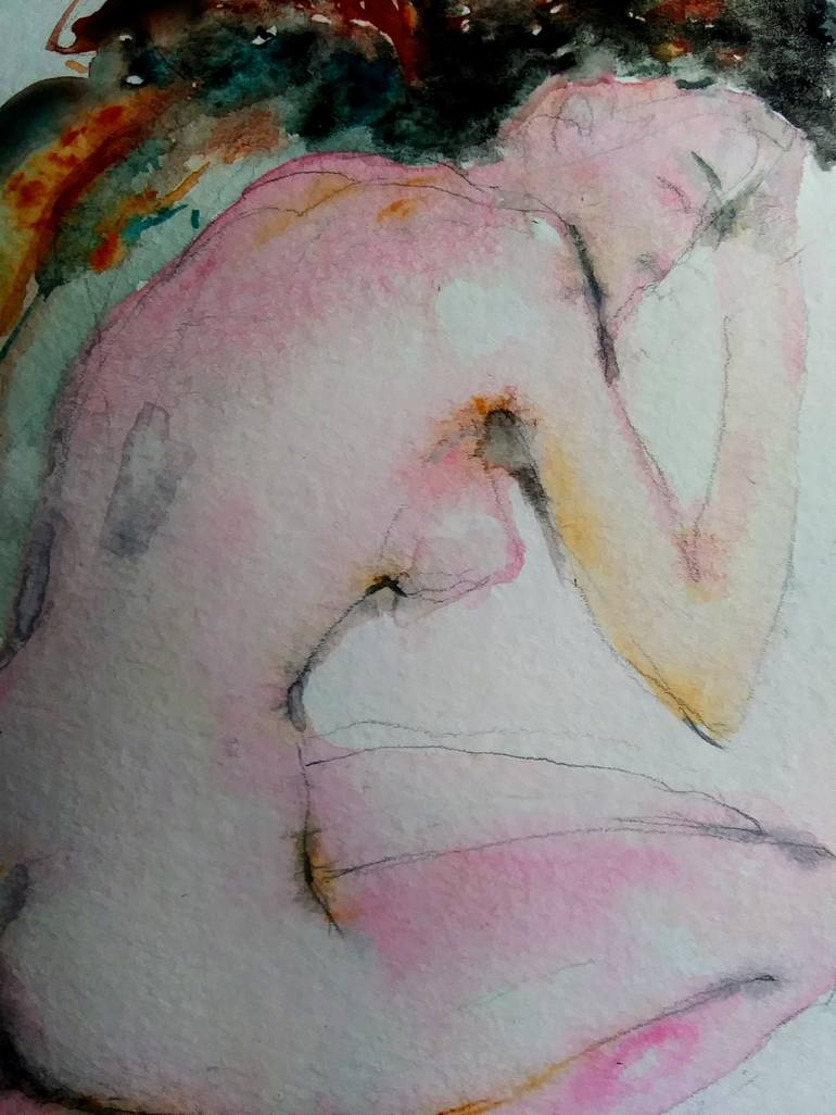 Original Nude Painting by Daniela Vasileva