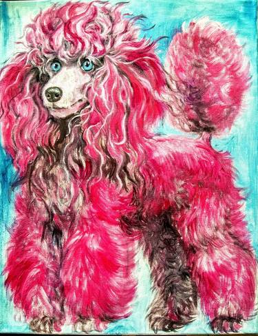 Original Dogs Paintings by Daniela Vasileva