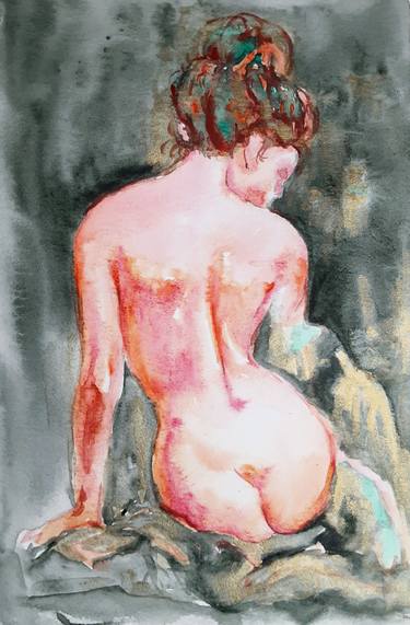 Print of Figurative Erotic Paintings by Daniela Vasileva