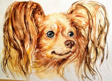 Print of Portraiture Dogs Paintings by Daniela Vasileva