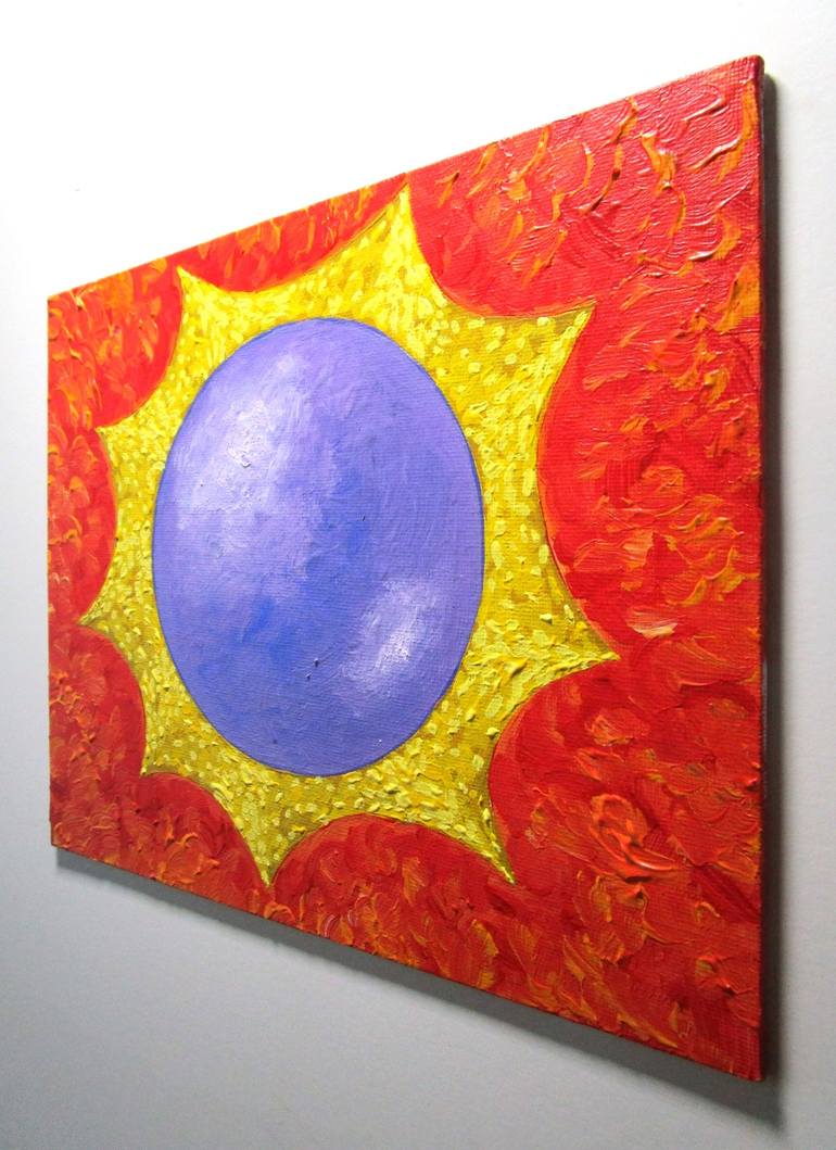 Original Outer Space Painting by Mike Kraus