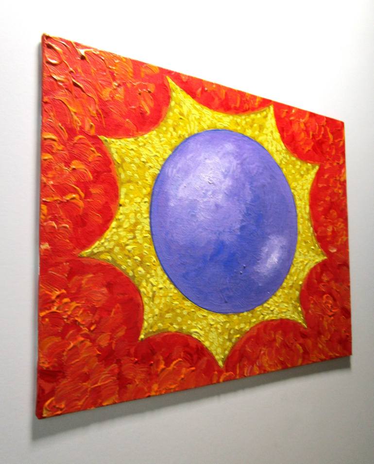 Original Outer Space Painting by Mike Kraus