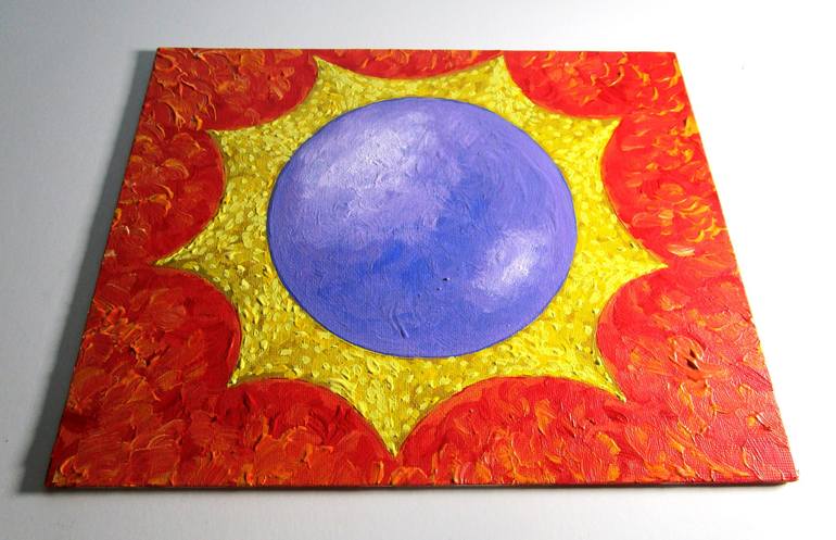 Original Outer Space Painting by Mike Kraus