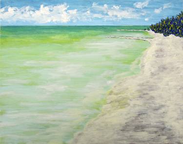 Original Contemporary Beach Painting by Mike Kraus
