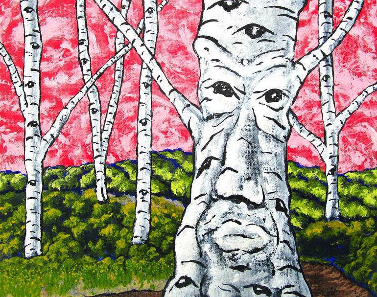 Original Surrealism Nature Paintings by Mike Kraus