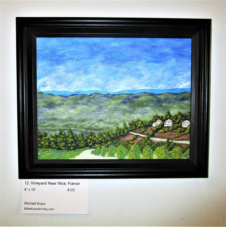 Original Documentary Landscape Painting by Mike Kraus