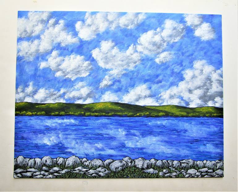 Original Documentary Seascape Painting by Mike Kraus