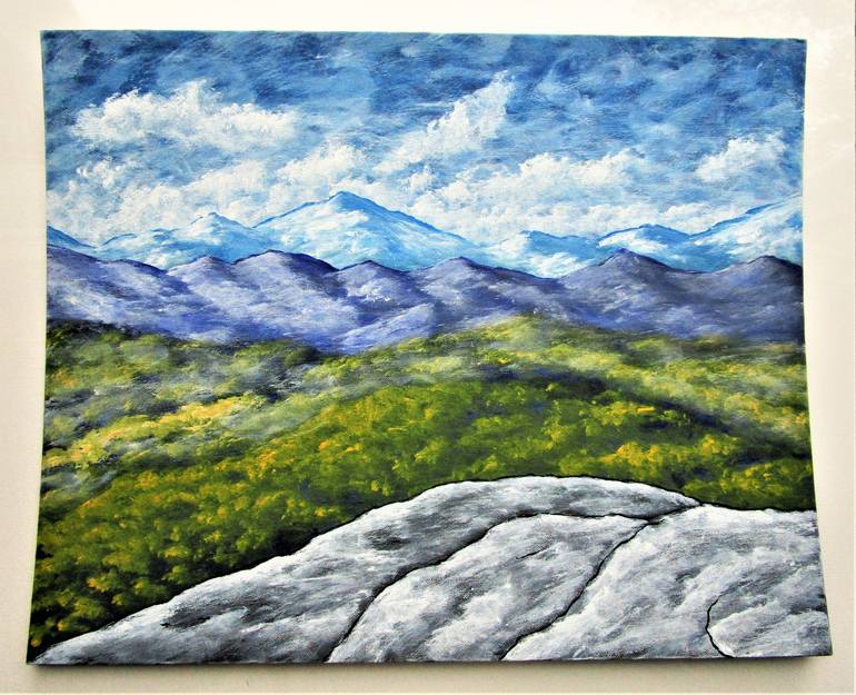 Original Documentary Landscape Painting by Mike Kraus