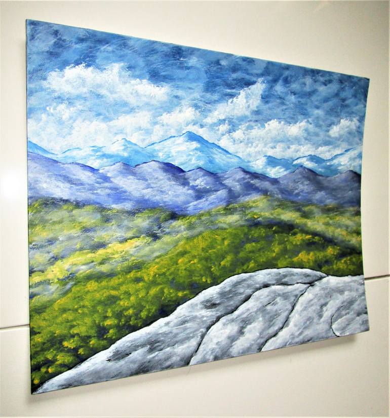 Original Documentary Landscape Painting by Mike Kraus
