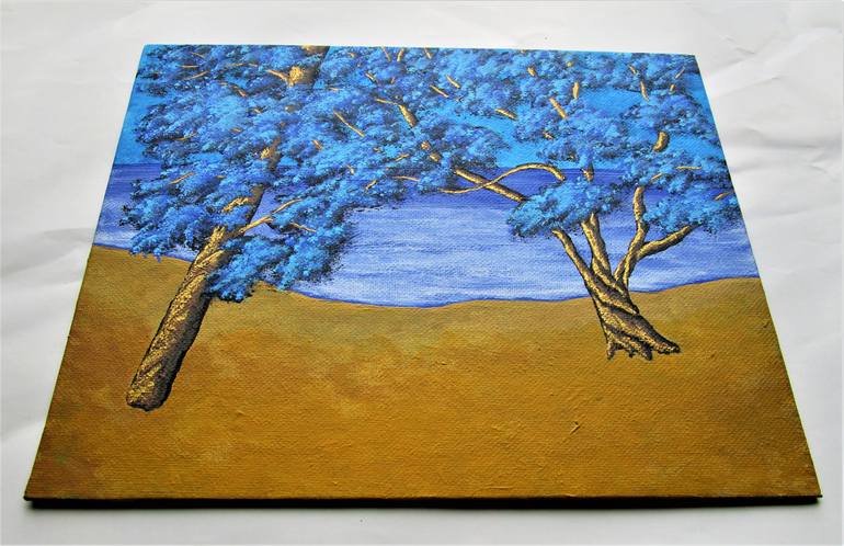 Original Abstract Landscape Painting by Mike Kraus