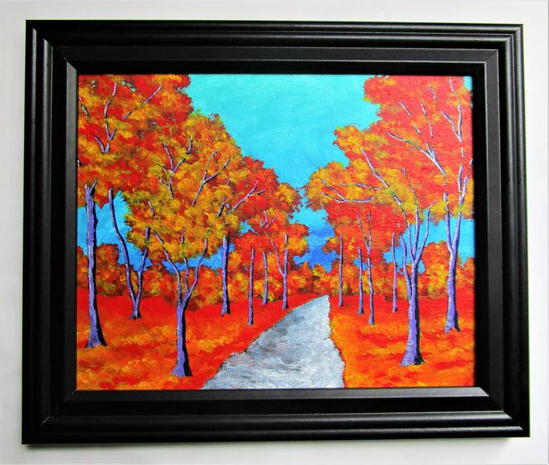 Original Abstract Landscape Painting by Mike Kraus