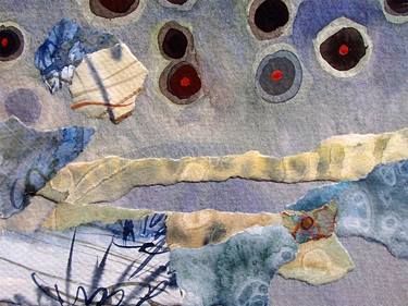 Print of Abstract Nature Collage by Christine Mercer Kraft