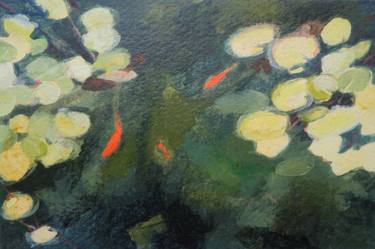 Original Fine Art Fish Paintings by Christine Mercer Kraft