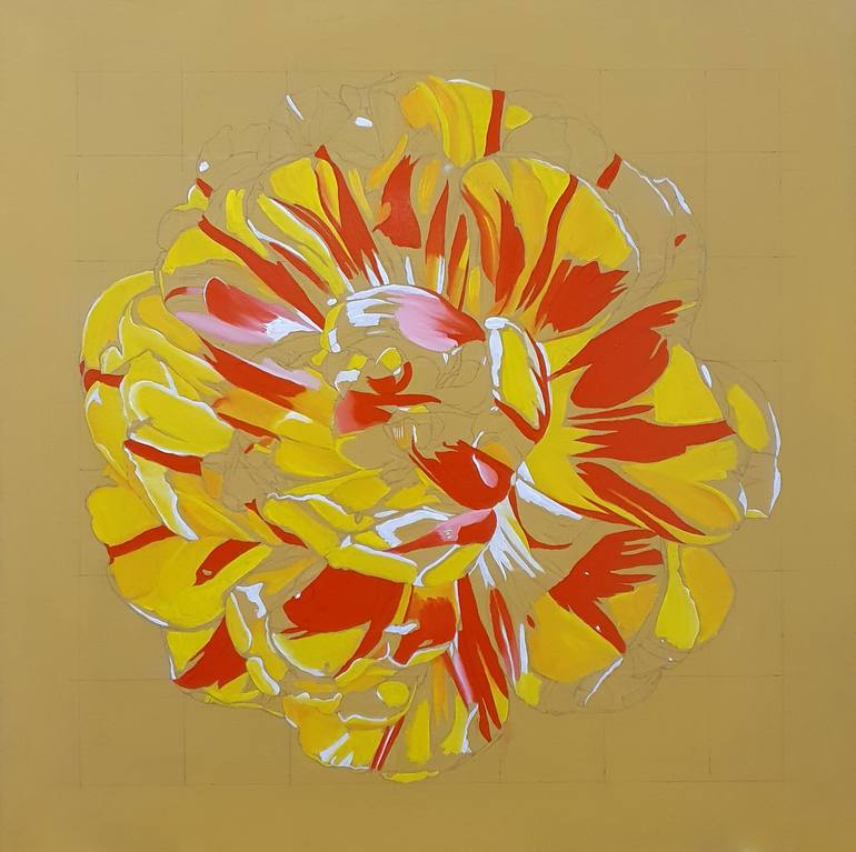 Original Contemporary Botanic Painting by Matteo Germano