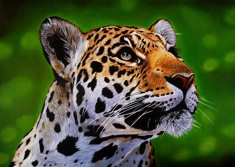 JAGUAR II Painting by Matteo Germano | Saatchi Art