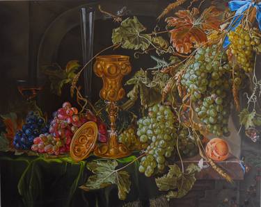 Original Still Life Paintings by Matteo Germano